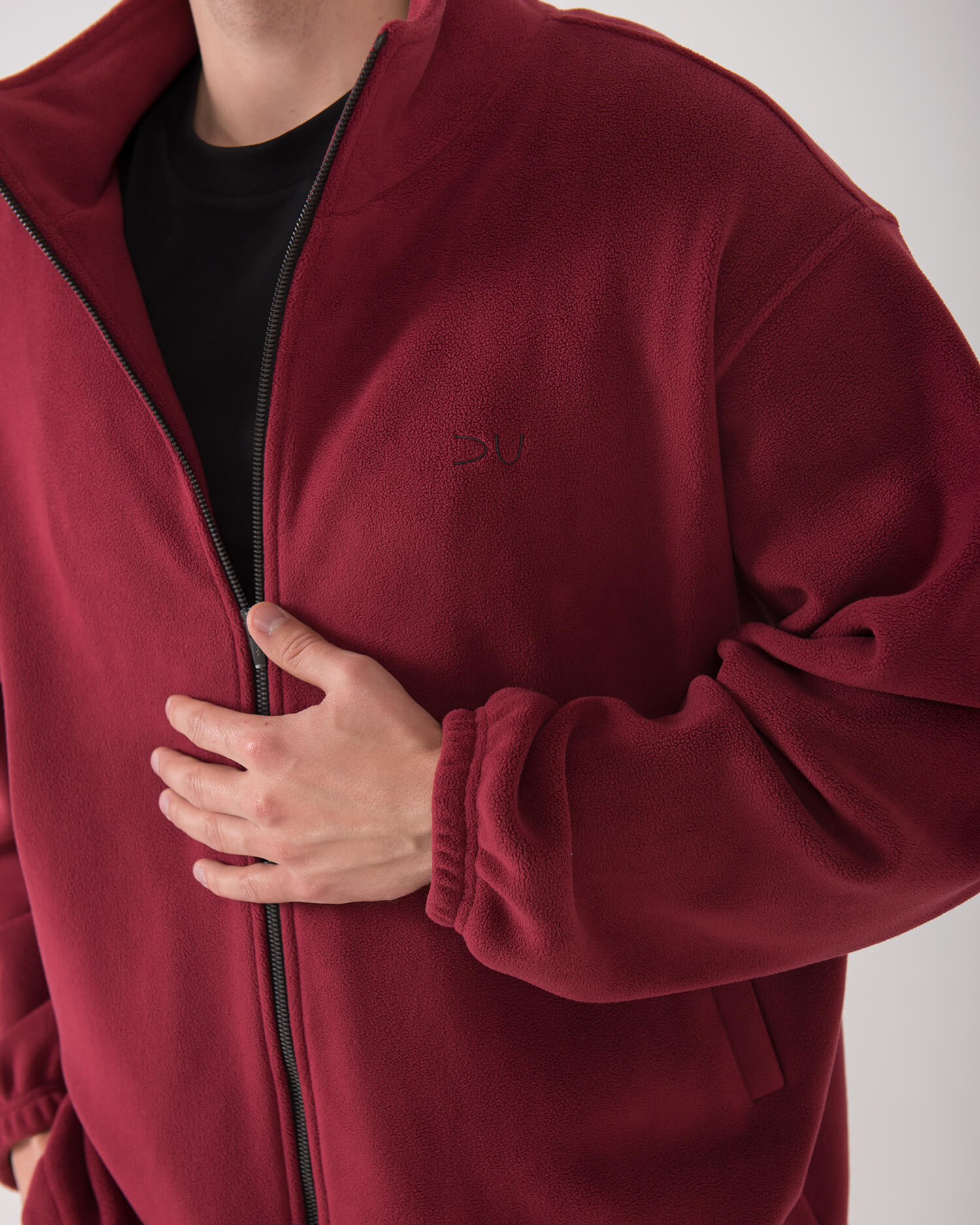 unisex fleece dzemperis