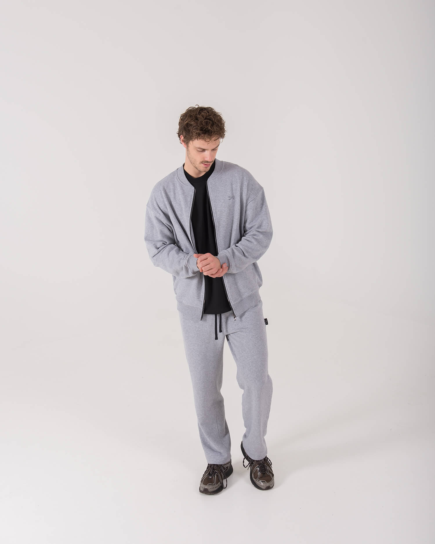 Laisvalaikio kelnės vyrams MATEO / Grey Melange - Image 6