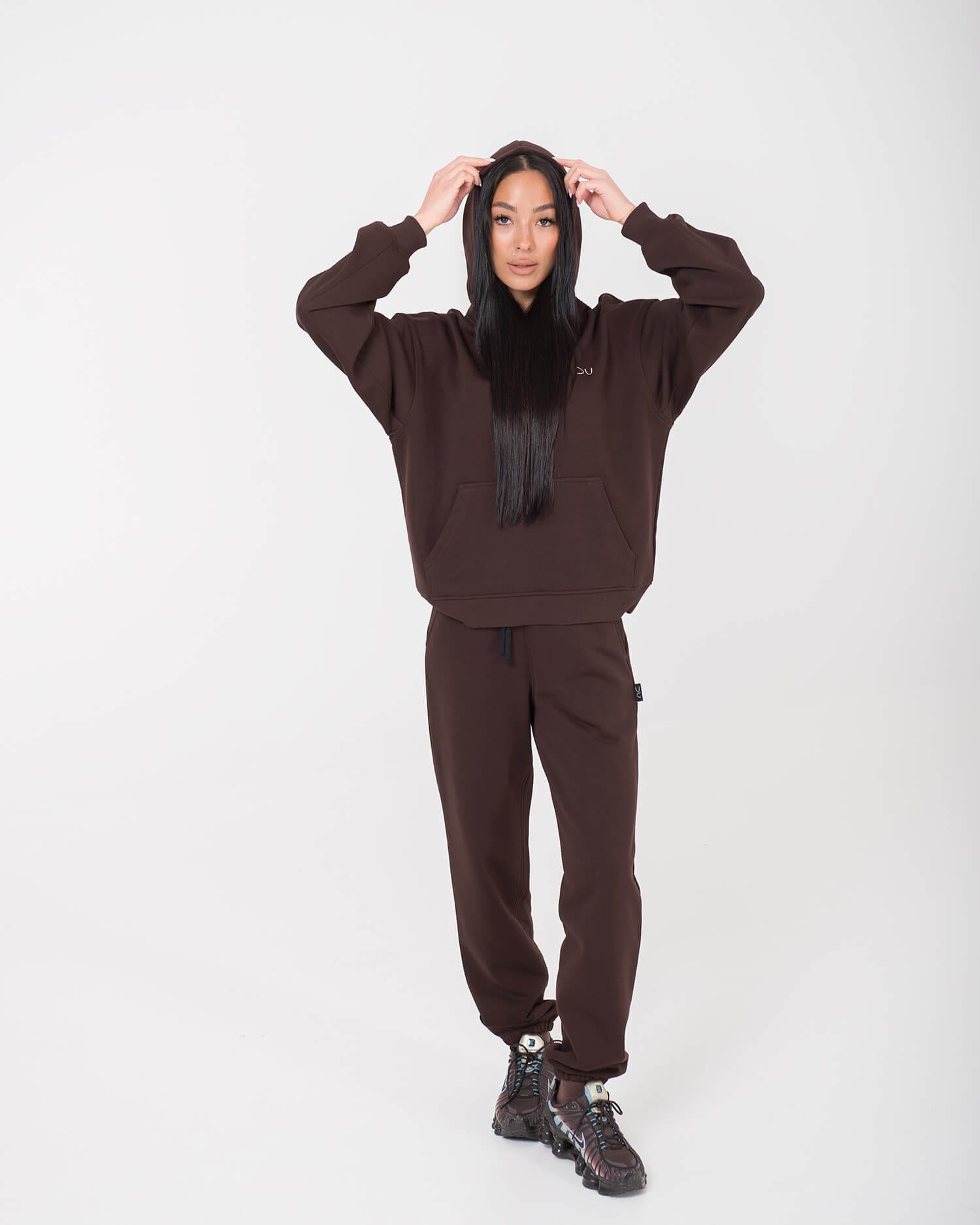 Laisvalaikio kelnės moterims ARIA / Espresso - Image 6