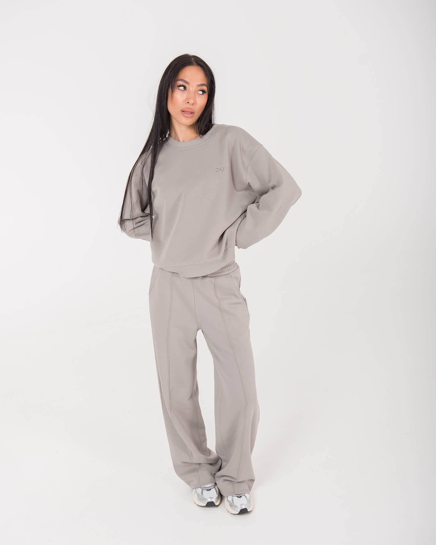 Laisvalaikio kostiumas moterims ULA / Pilkas - Image 5