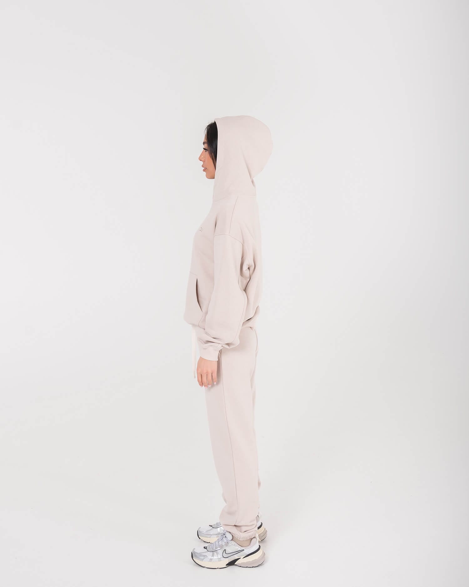 Laisvalaikio kelnės moterims ARIA / Cream - Image 4