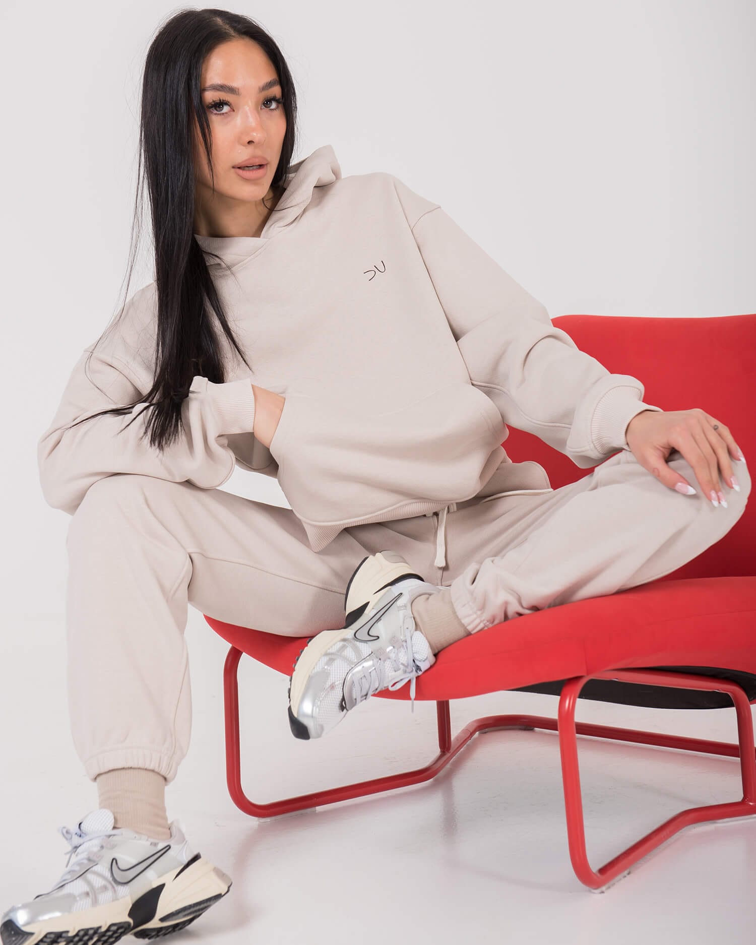 Laisvalaikio kostiumas moterims ELA / CREAM - Image 4