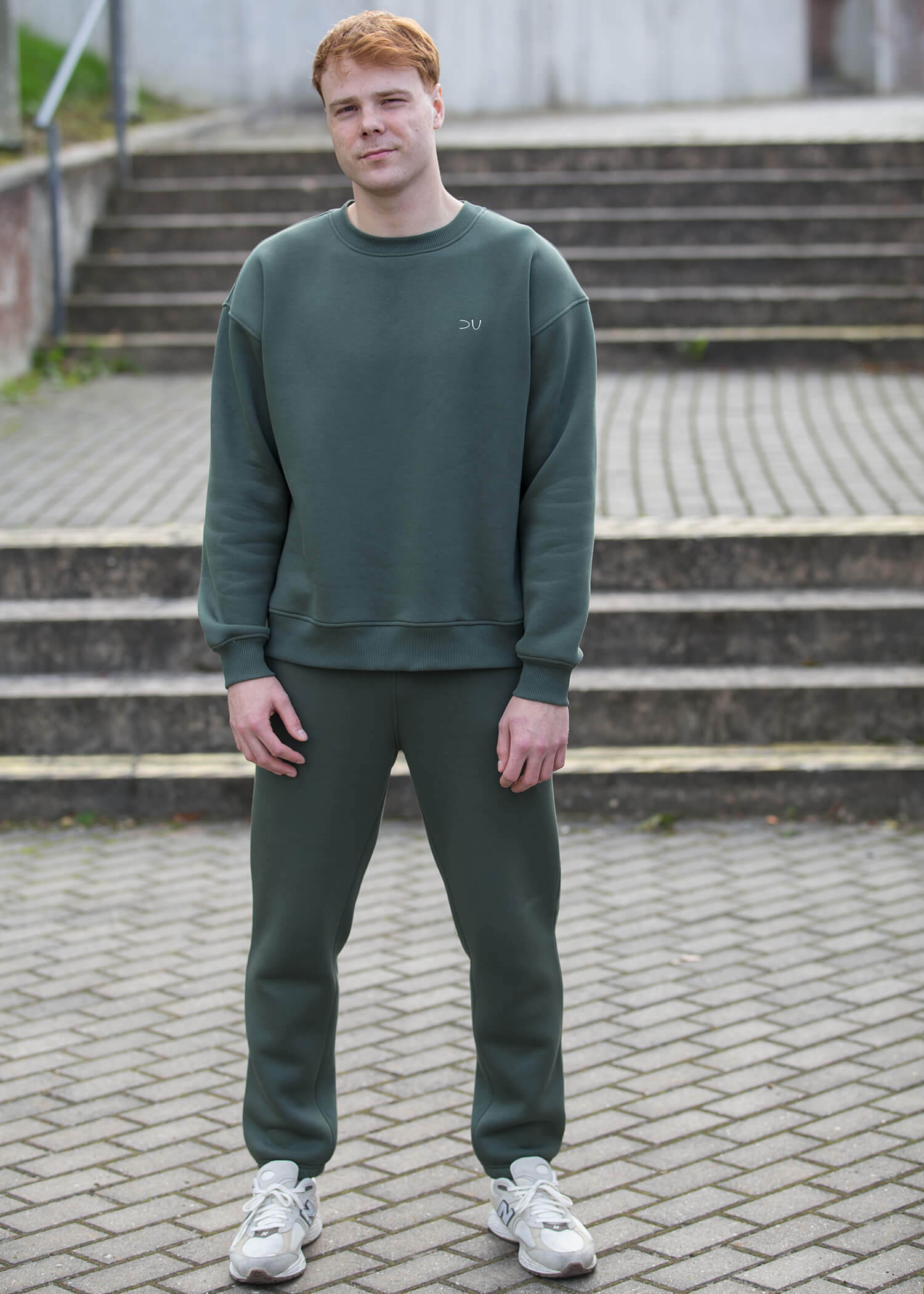 Laisvalaikio kostiumas vyrams BASE / Dark olive - Image 6