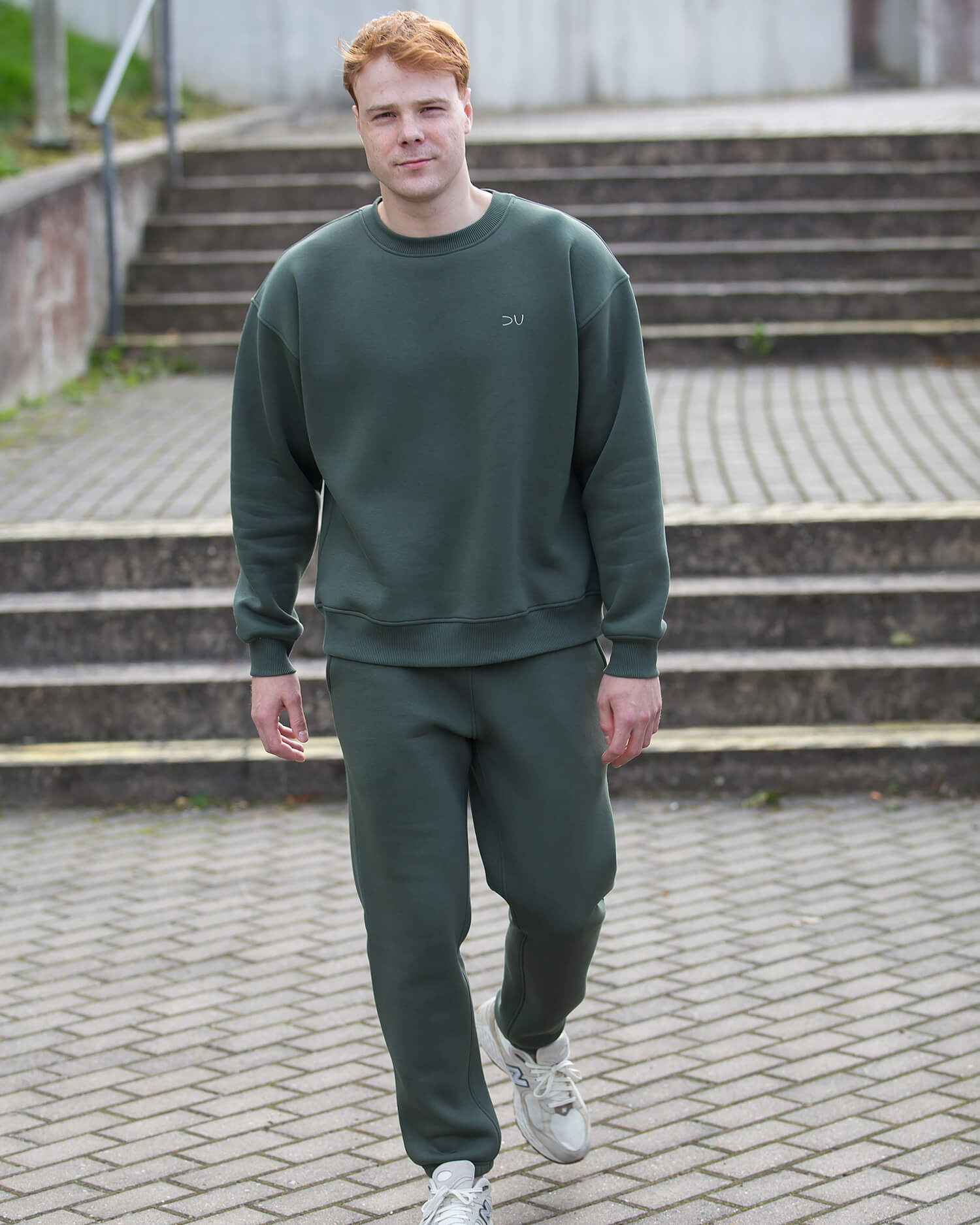 Laisvalaikio kostiumas vyrams BASE / Dark olive - Image 3