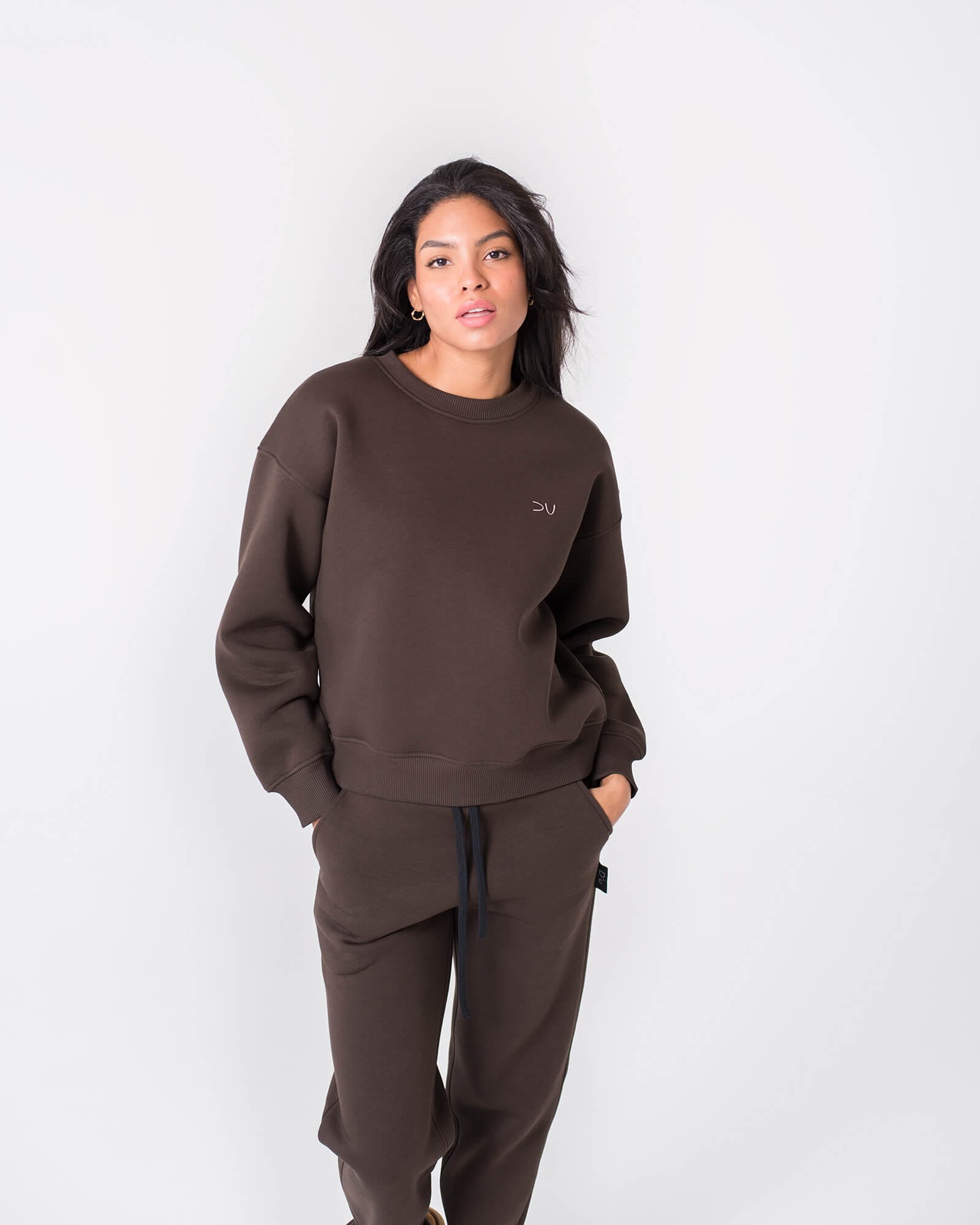 Laisvalaikio kostiumas moterims VĖJA / Espresso - Image 3