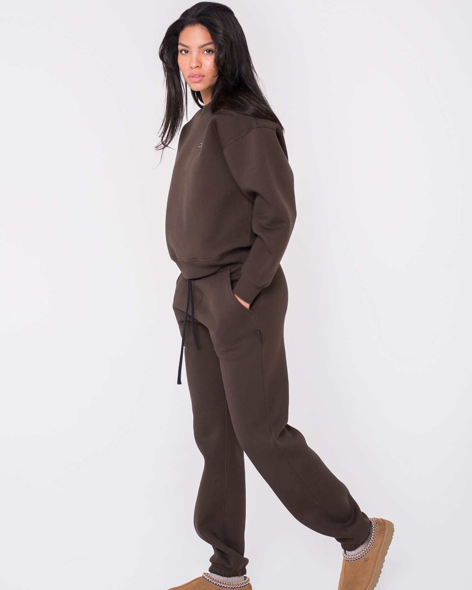 Laisvalaikio kostiumas moterims VĖJA / Espresso - Image 4