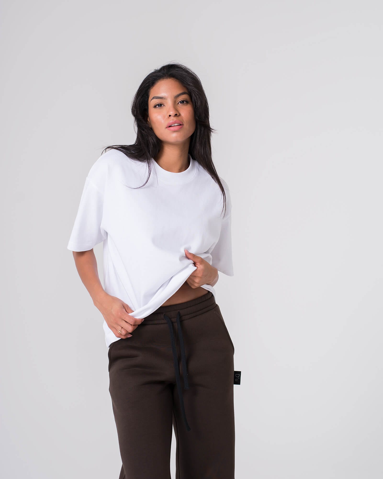 Balti unisex marškinėliai basic - Image 5