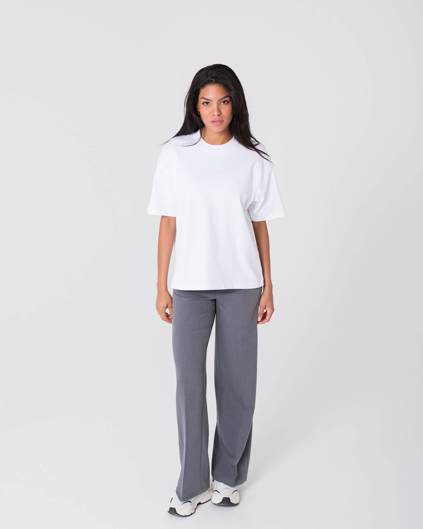 Balti unisex marškinėliai basic - Image 3