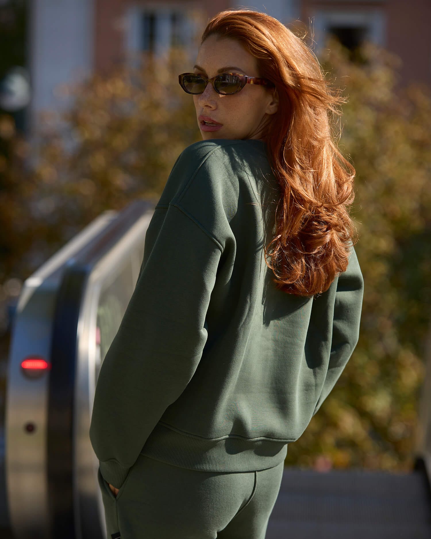 Laisvalaikio kostiumas moterims UMA / Dark olive - Image 5